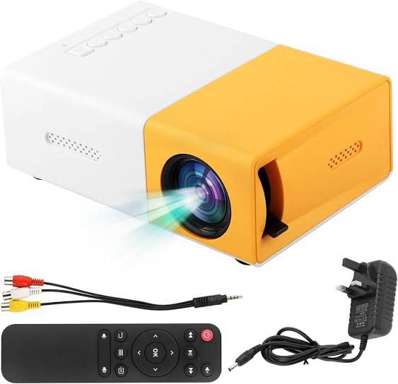 Portable LED Mini Projector with HDMI & USB Ports | Compact Home Theater