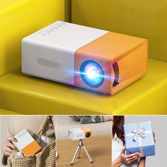 Portable LED Mini Projector with HDMI & USB Ports | Compact Home Theater